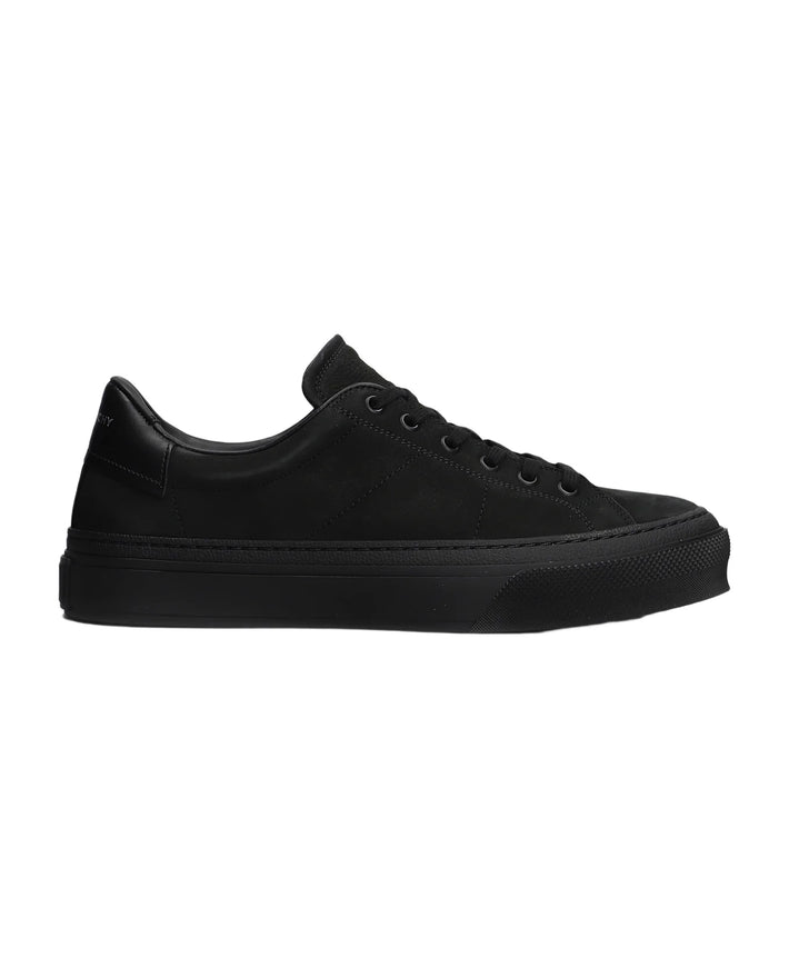 Givenchy Men's City Canvas Suede Low-Top Sneakers