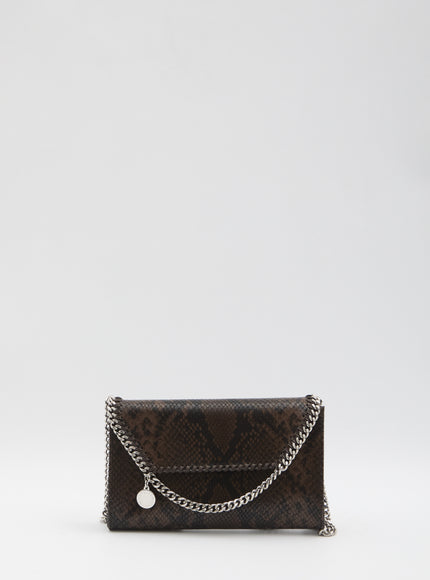 Stella Mccartney Falabella Wallet With Chain QT Brown