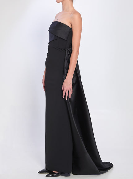 Solace London Kinsley Maxi Dress In Black