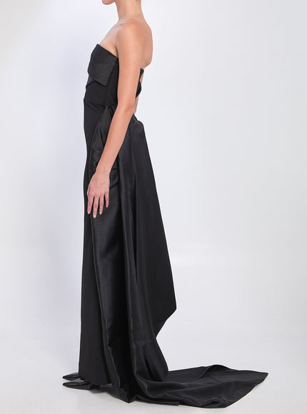 Solace London Kinsley Maxi Dress In Black