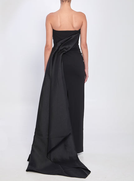 Solace London Kinsley Maxi Dress In Black