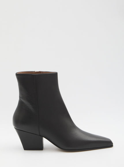 Paris Texas Jane Ankle Boots Black