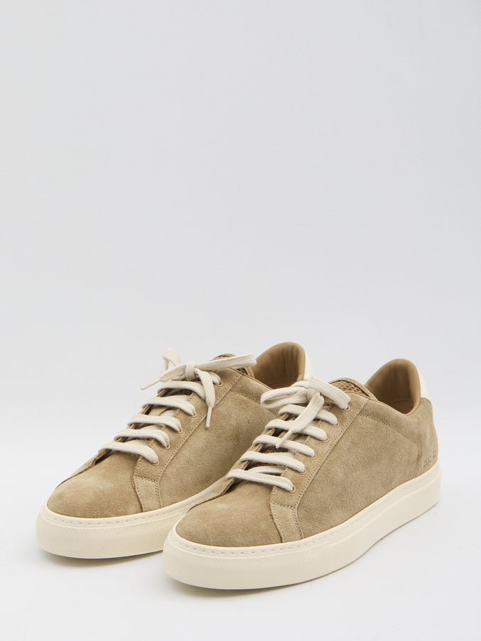 Common Projects Retro Vintage Sneakers In Suede