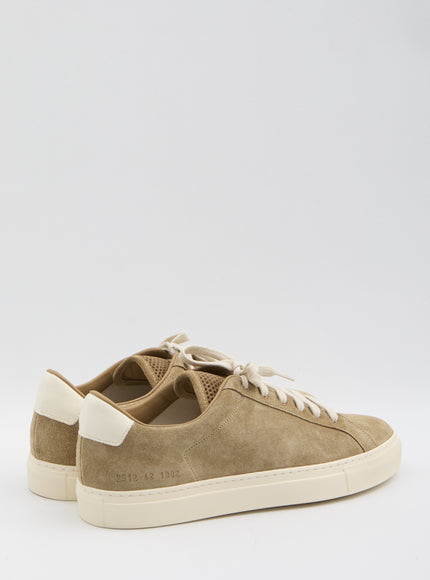 Common Projects Retro Vintage Sneakers In Suede