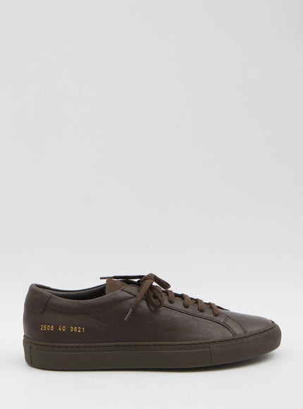 Common Projects Achilles Premium Sneakers Brown