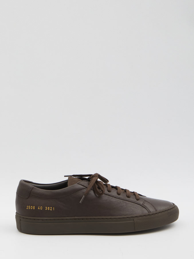 Common Projects Achilles Premium Sneakers Brown