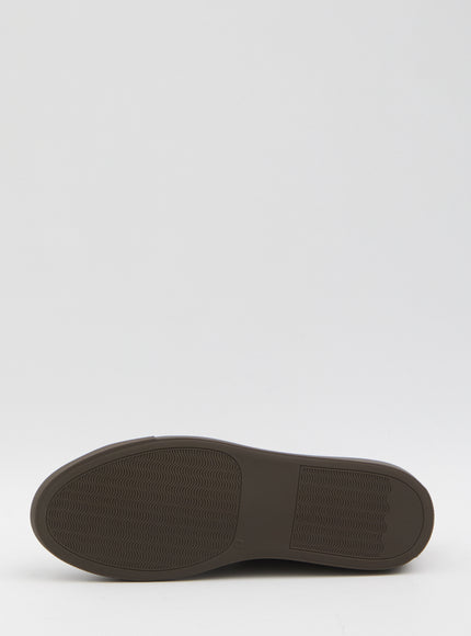 Common Projects Achilles Sneakers In Moka Brown Nubuck