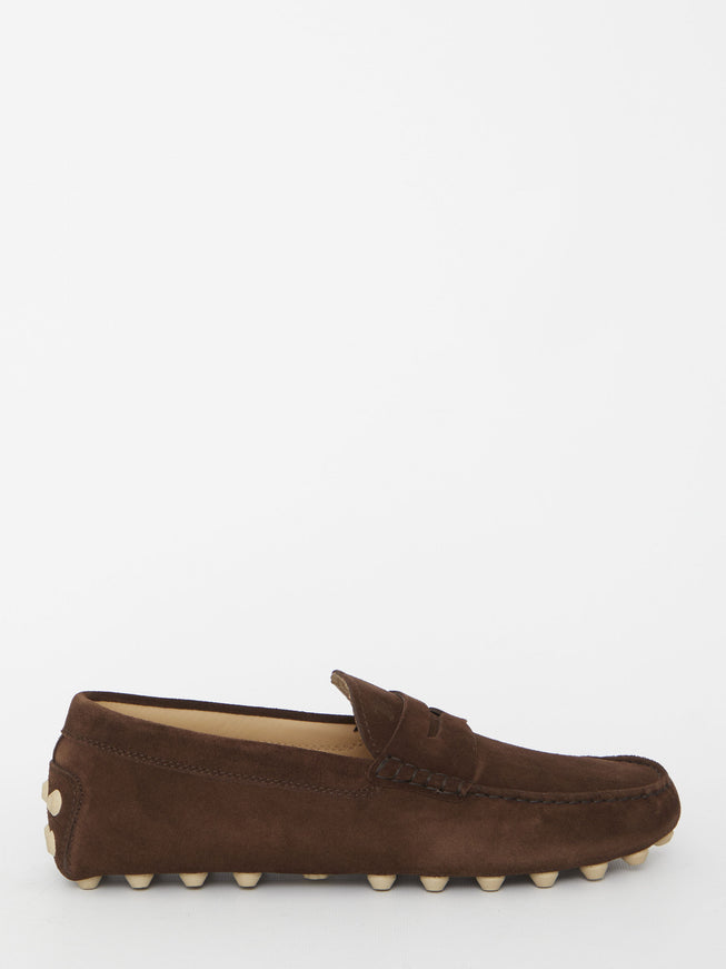 Tod's Macro 52k Gommino Loafers Brown