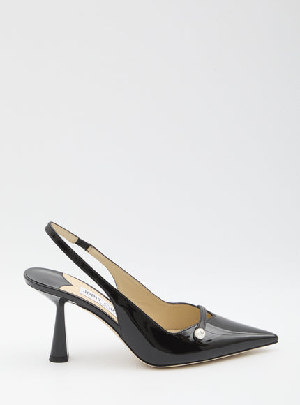 Jimmy Choo Amita Slingback Black