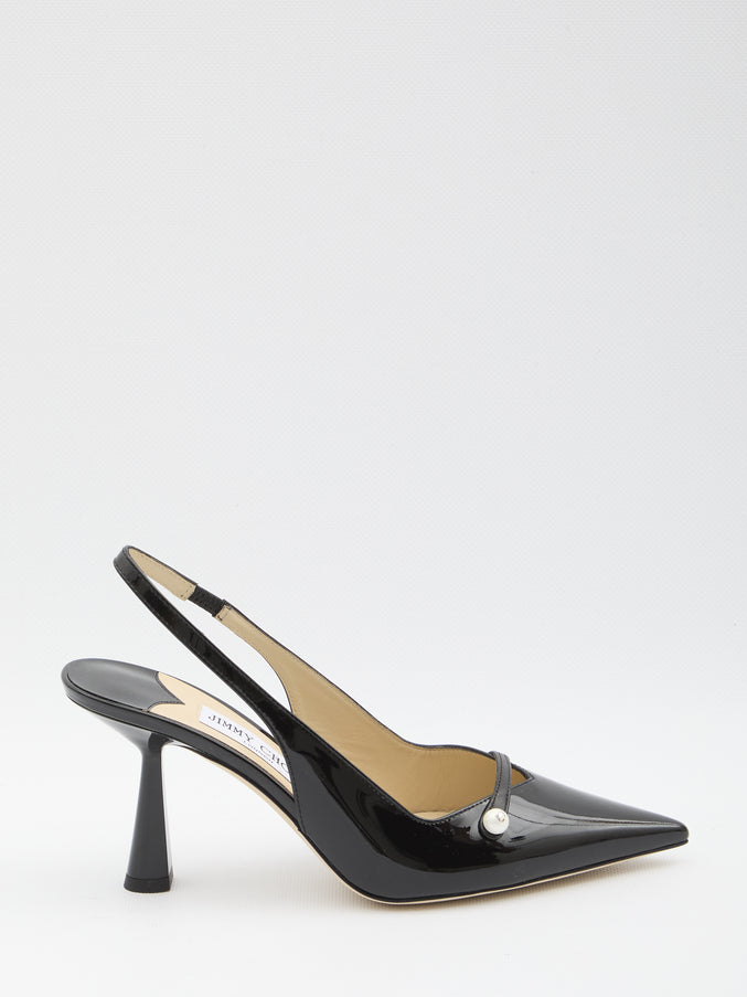 Jimmy Choo Amita Slingback Black