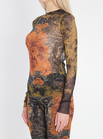 Jean Paul Gaultier Médaillon Top