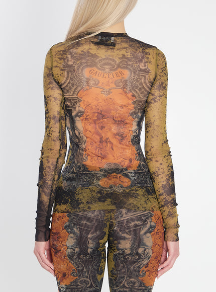 Jean Paul Gaultier Médaillon Top