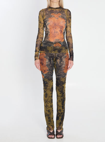 Jean Paul Gaultier Médaillon Top