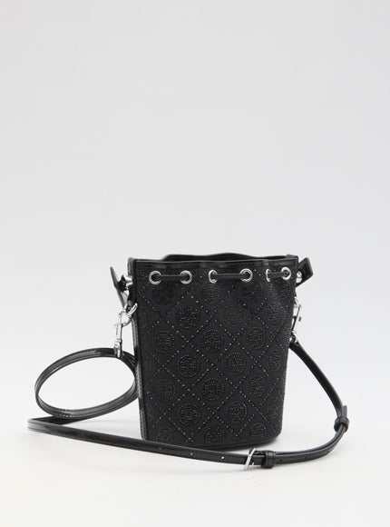 Tory Burch T Monogram Hotfix Mini Bucket Bag