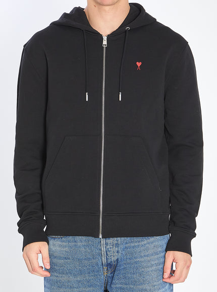 Ami Paris Sweatshirts Black Black