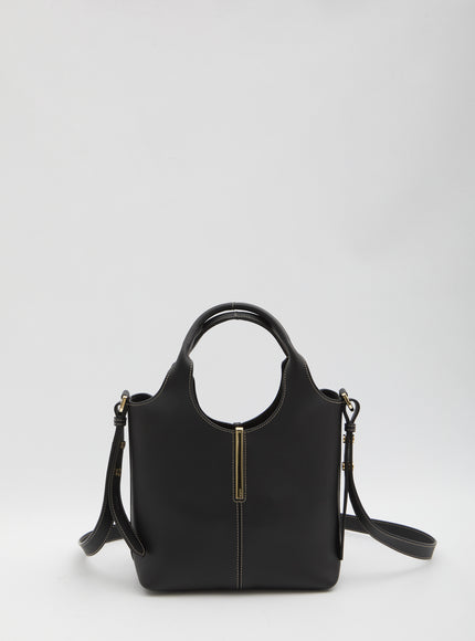 Tod's Mini Bar Tote Bag QT Black