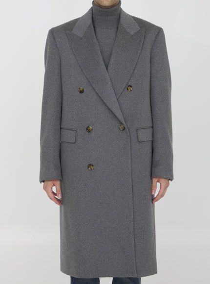 Lardini Coat Cashmere Grey