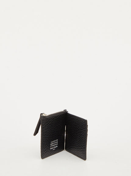Maison Margiela Black Leather Wallet