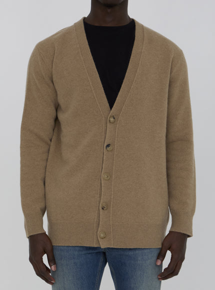 Maison Margiela Wool Cardigan Beige