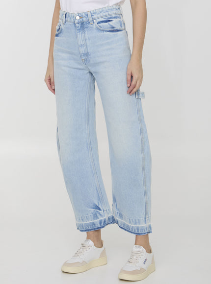 Stella Mccartney Banana Leg Utility Jeans