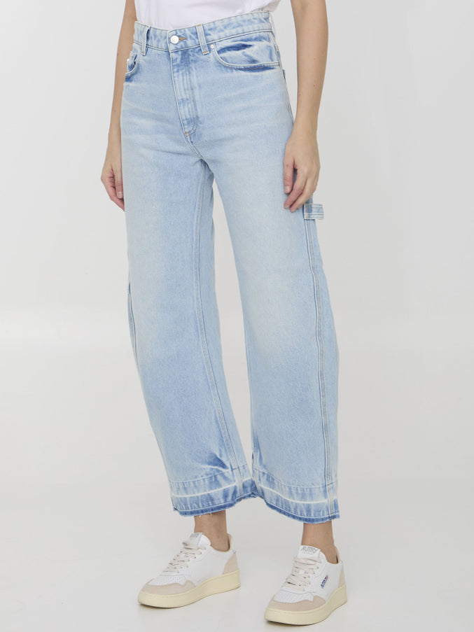 Stella Mccartney Banana Leg Utility Jeans