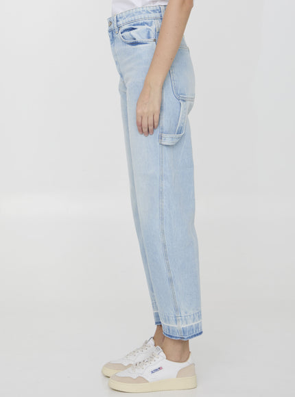 Stella Mccartney Banana Leg Utility Jeans