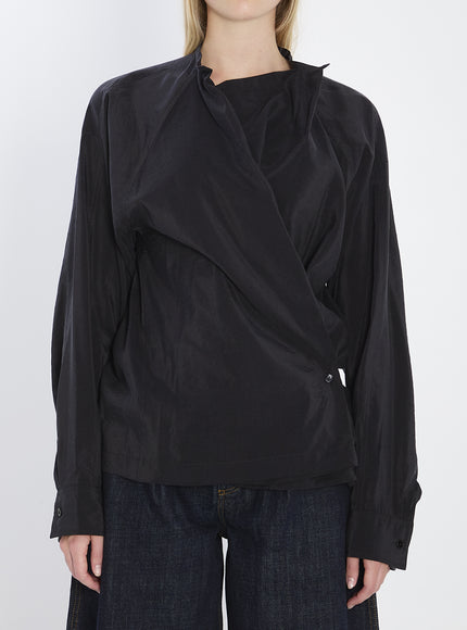 Lemaire Twisted Top Black