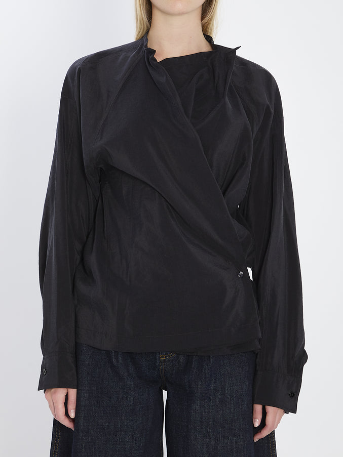 Lemaire Twisted Top Black
