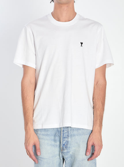 Ami Paris Ami De Coeur T-shirt White