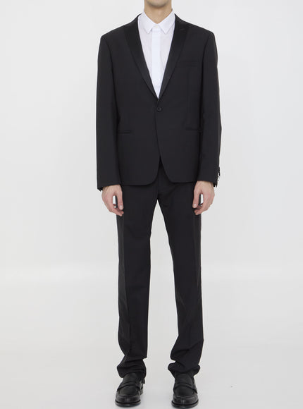Tonello Two-piece Suit In Wool Black