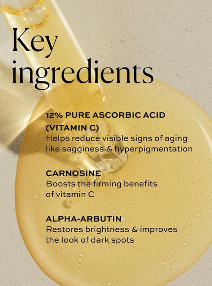 Natura Bisse C+C Vitamin 20% Antiox Solution ingredients