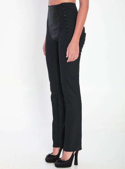 Dolce & Gabbana Leggings In Stretch Satin