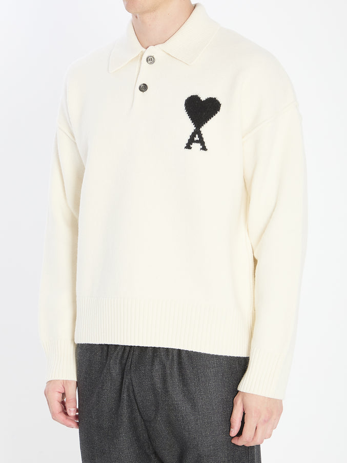 Ami Paris Ami De Coeur Polo