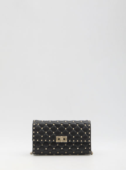 Valentino Garavani Rockstud Clutch QT Black