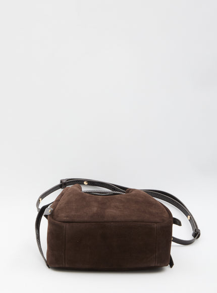 Tory Burch Suede Romy Bucket Bag