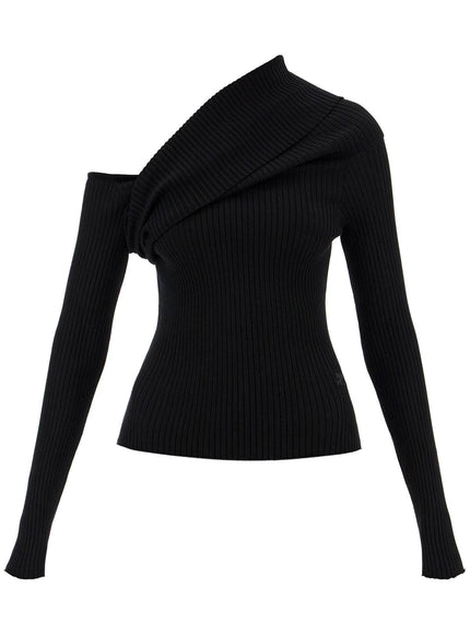 Courreges one-shoulder ribbed