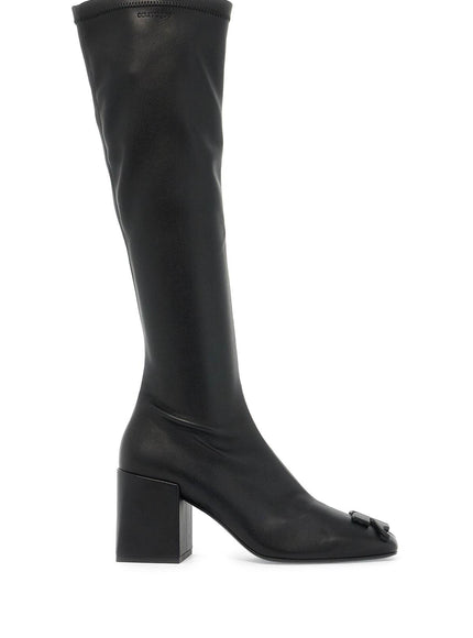 Courreges stretch reedition eco-leather boots