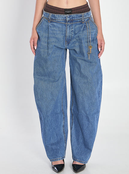 Alexander Wang Baloon Jeans Blue