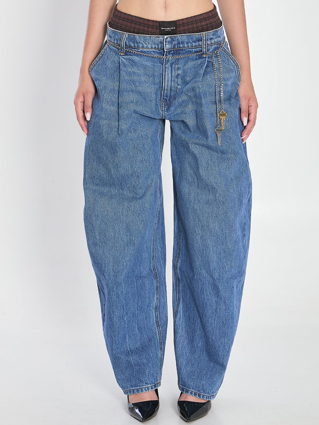 Alexander Wang Baloon Jeans Blue