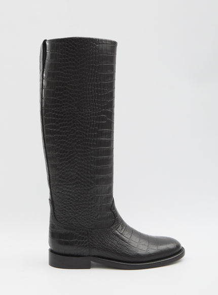 Paris Texas Montana Boots Black