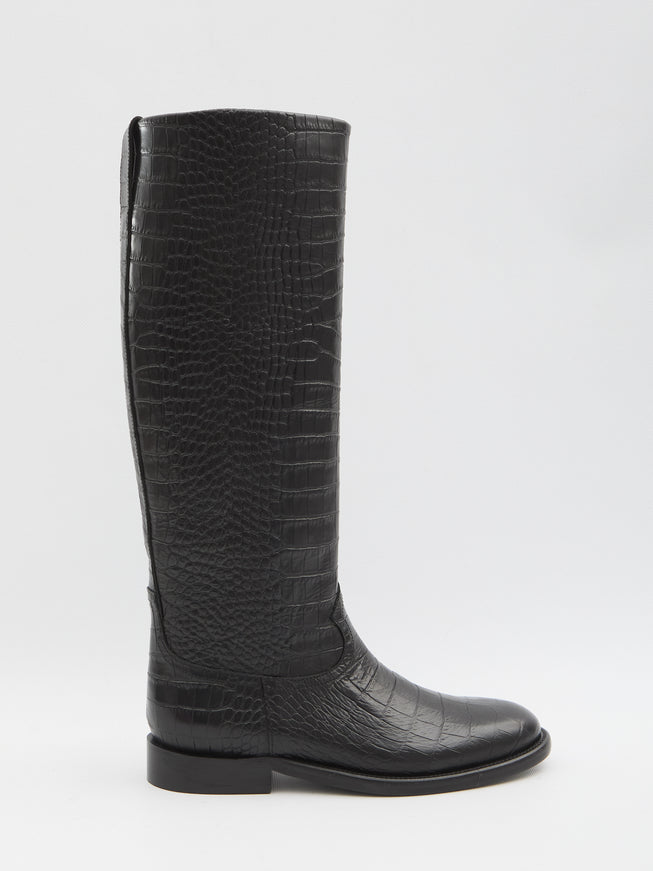Paris Texas Montana Boots Black