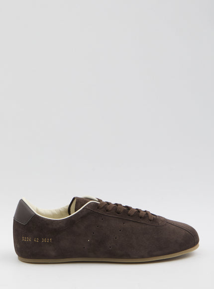 Common Projects Driving Sneakers In Suede Brown