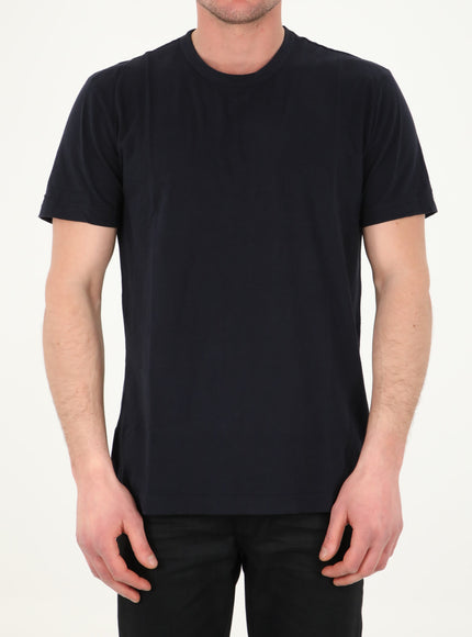 James Perse Blue Cotton T-shirt Blue