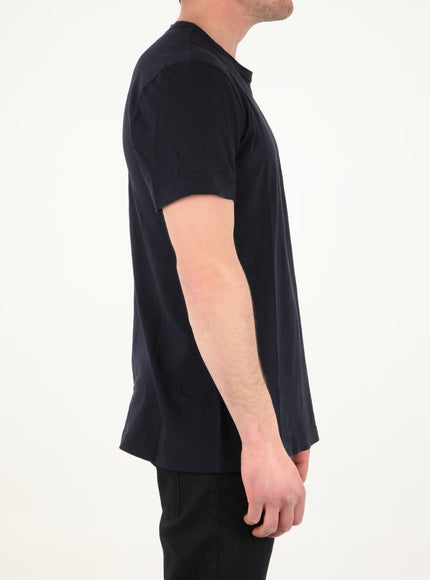 James Perse Blue Cotton T-shirt