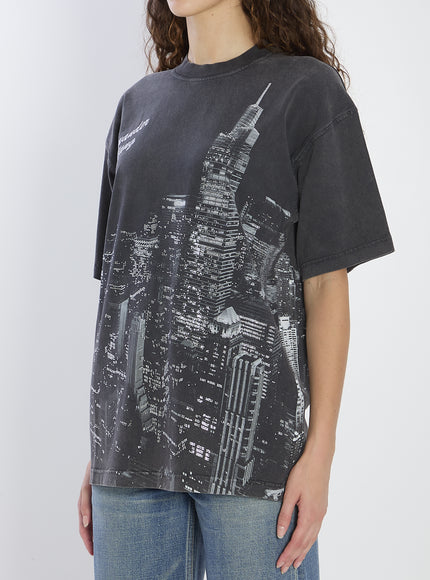 Alexander Wang T-shirt With Rhinestones