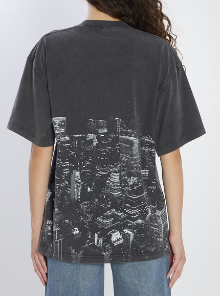 Alexander Wang T-shirt With Rhinestones