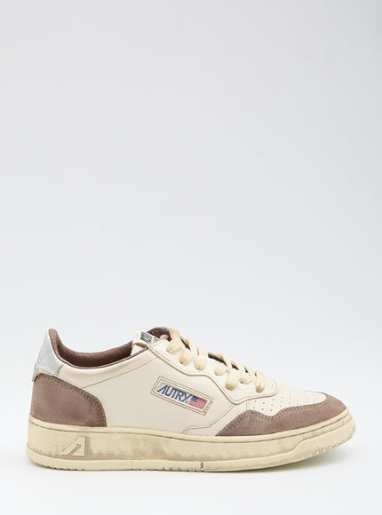 Autry Medalist Low Super Vintage Sneakers White