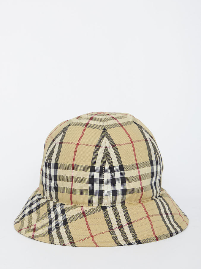 Burberry Nylon Bucket Hat Beige