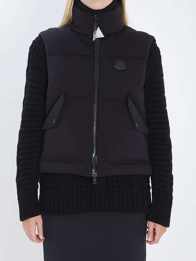 Moncler X Edward Enningful Ee72 Otis Vest Black