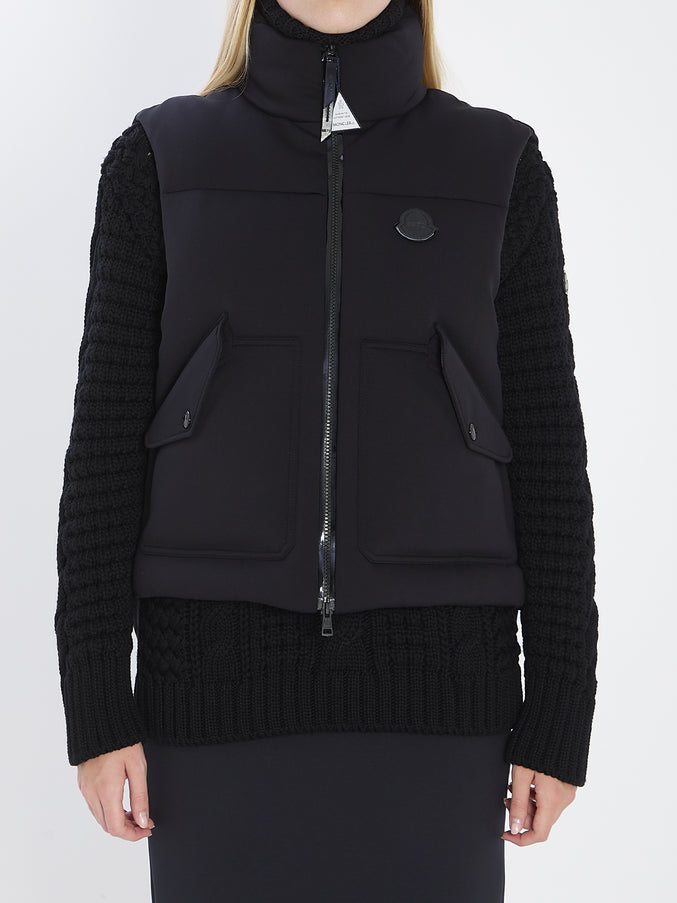 Moncler X Edward Enningful Ee72 Otis Vest Black
